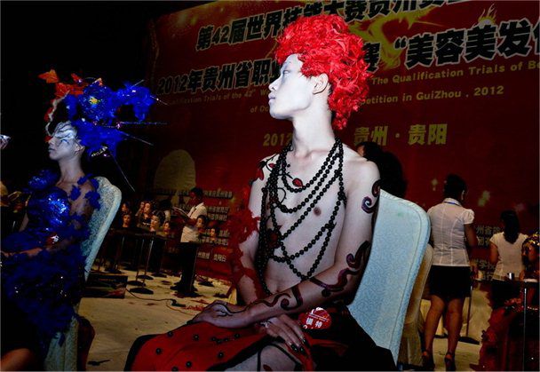 美容美发化妆比赛作品 美容美发化妆比赛作品
